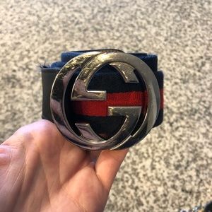 Authentic men’s Gucci belt
